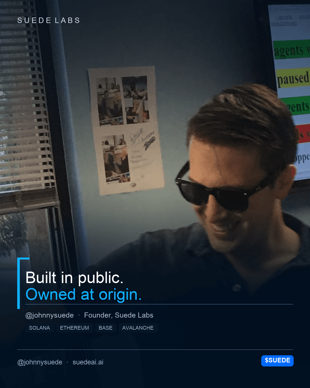 Jason Colapietro founder profile, Suede AI rights infrastructure — built-in