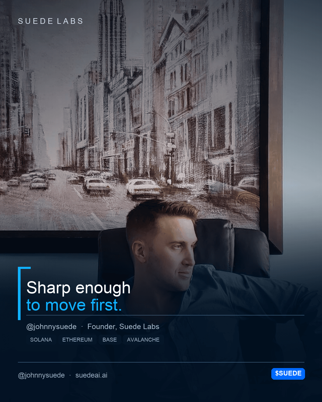 Jason Colapietro founder profile, building Suede AI for music and IP — sharp