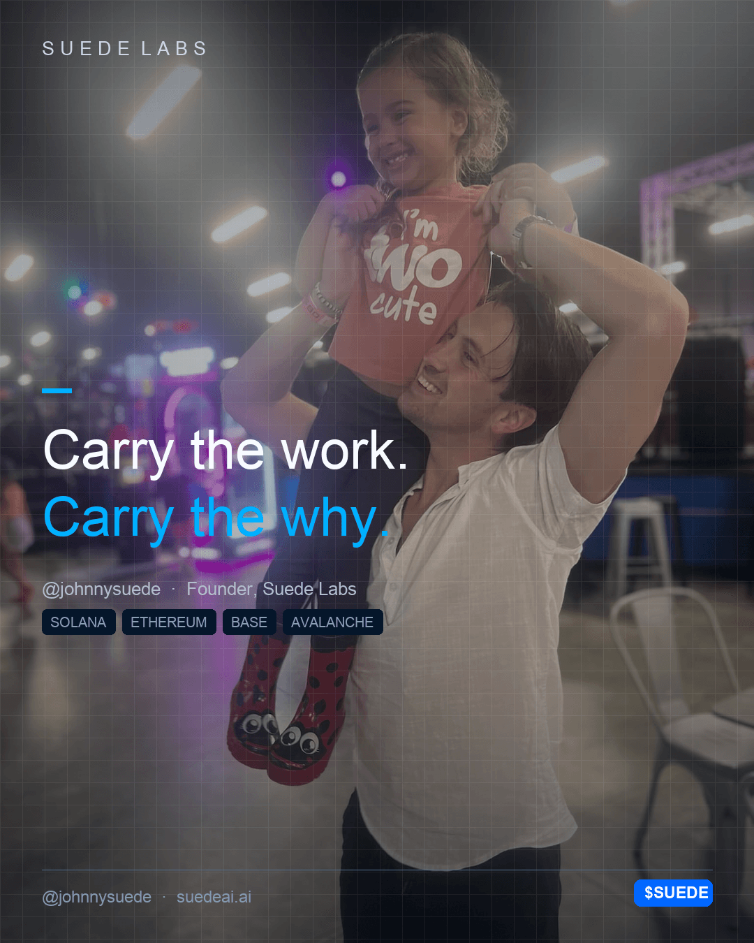 Jason Colapietro with family, Suede AI founder building for the long term